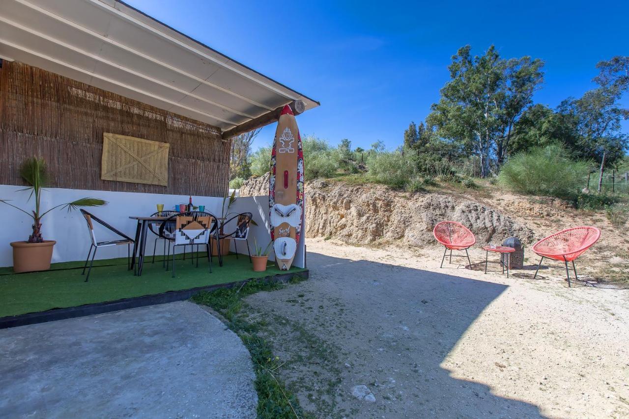 Casita rural en Centro de Hípica Tarifa Exterior foto